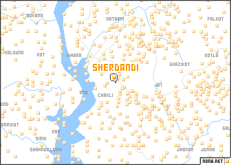 map of Sherdandi