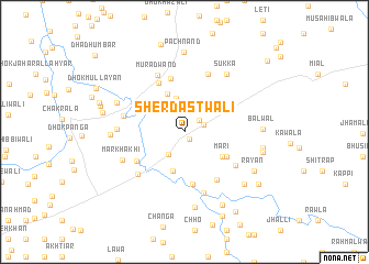 map of Sherdastwāli