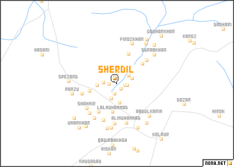 map of Sherdil