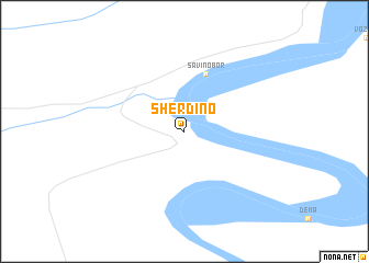 map of Sherdino