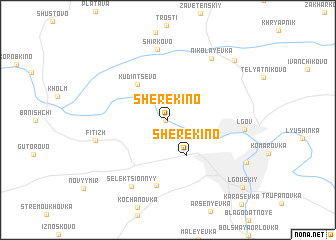 map of Sherekino