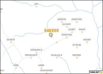 map of Sherer