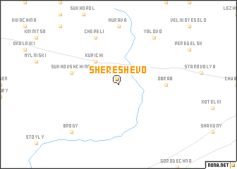 map of Shereshevo