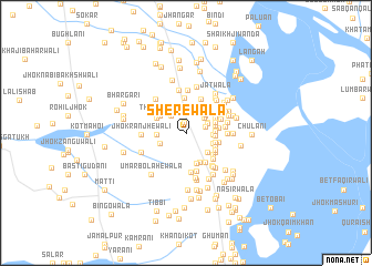 map of Sherewāla