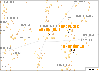 map of Sherewāla