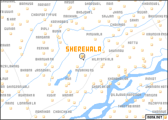 map of Sherewāla