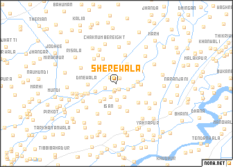 map of Sherewāla