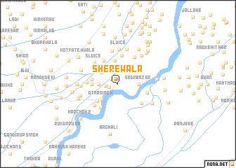 map of Sherewāla