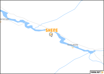 map of Shere