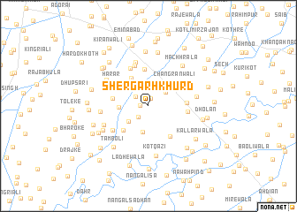 map of Shergarh Khurd