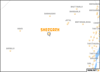 map of Shergarh