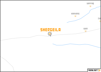 map of Shergeila