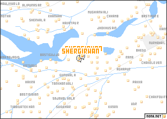 map of Sher Girwān