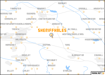 map of Sheriff Hales
