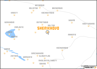 map of Sherikhovo