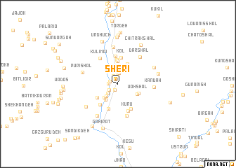 map of Sheri