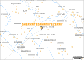 map of Sherkat-e Sahāmī-ye Zerā‘ī