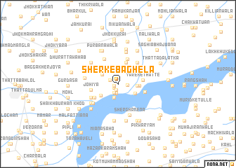 map of Sher ke Baghela