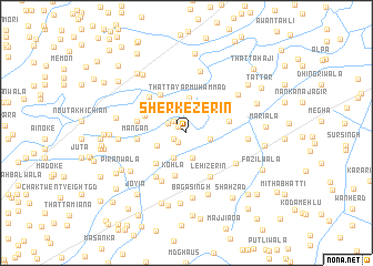 map of Sherke Zerin