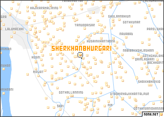 map of Sher Khān Bhurgari