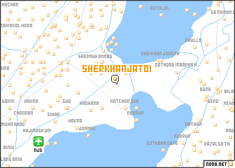 map of Sher Khān Jatoi