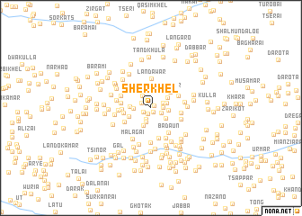 map of Sher Khel