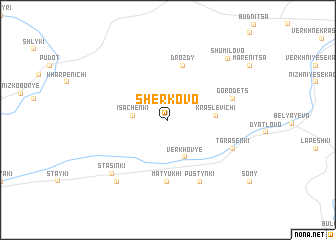 map of Sher\