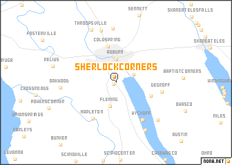 map of Sherlock Corners