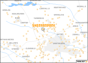 map of Sherman Park