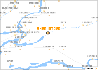 map of Shermatovo