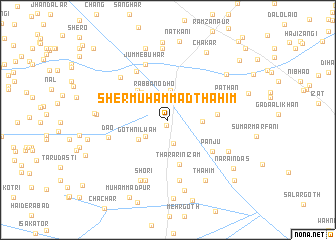 map of Sher Muhammad Thahim