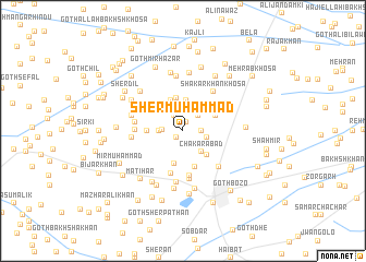 map of Sher Muhammad