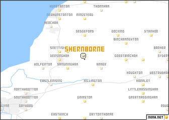 map of Shernborne