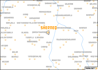 map of Sherneq