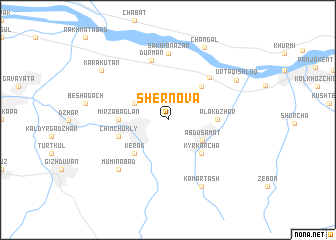 map of Shernova