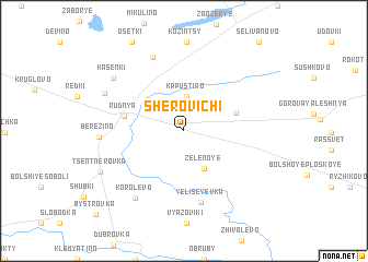 map of Sherovichi