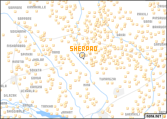 map of Sherpāo