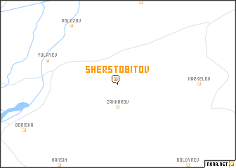 map of Sherstobitov