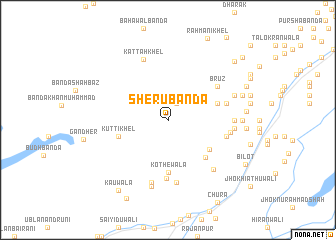 map of Sheru Bānda