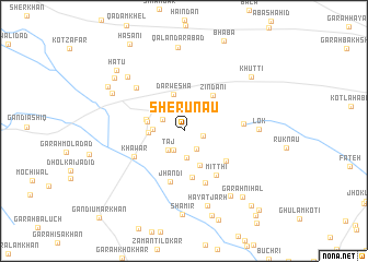 map of Sheru Nau