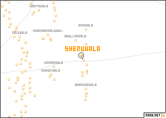 map of Sherūwāla
