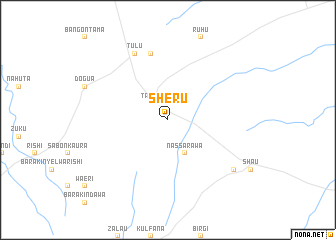 map of Sheru