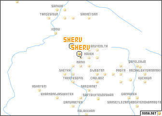 map of Sherv