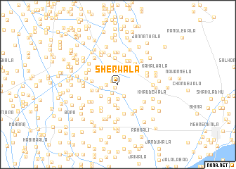 map of Sherwāla