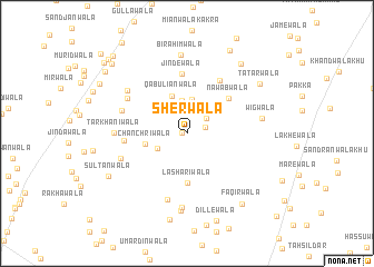 map of Sherwāla