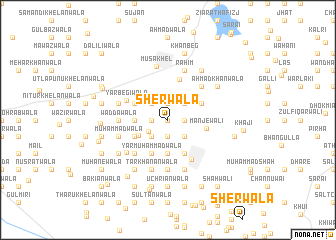 map of Sherwāla