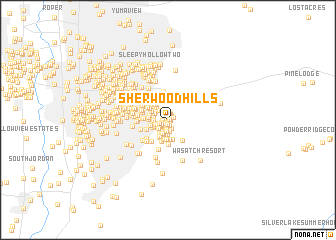 map of Sherwood Hills