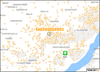 map of Sherwood Park