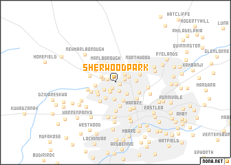 map of Sherwood Park