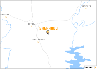 map of Sherwood